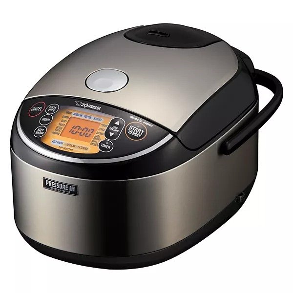 10-Cup Pressure Induction Heating Rice Cooker & Warmer