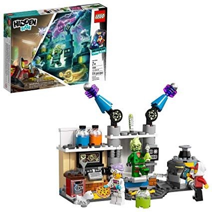 Hidden Side J.B.’s Ghost Lab 70418 Building Kit, Ghost Playset for 7+ Year Old Boys and Girls, Interactive Augmented Reality Playset, New 2019 (174 Pieces)