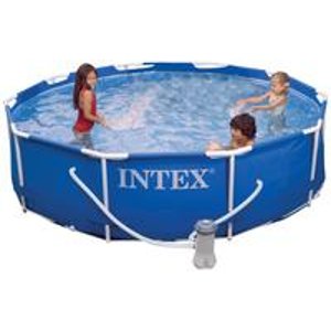 Intex 56998EG 10' x 30" 钢制结构 室外欢乐游泳池