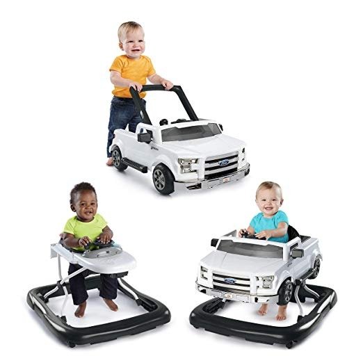 3 Ways to Play Walker - Ford F-150, White, Ages 6 months +