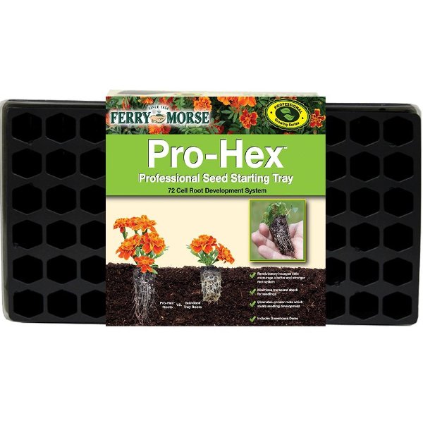 Pro-Hex 带盖育苗盒子 72小格