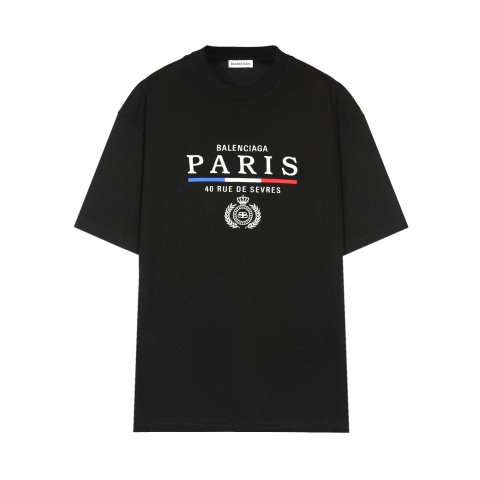Balenciaga"PARIS" Embroided T-shirt