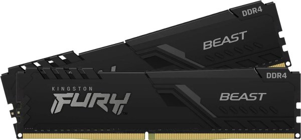 FURY Beast 16GB (2x 8GB) 3200MHz DDR4 内存条