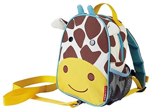 Skip Hop Toddler Leash and Harness Backpack, Zoo Collection, Giraffe