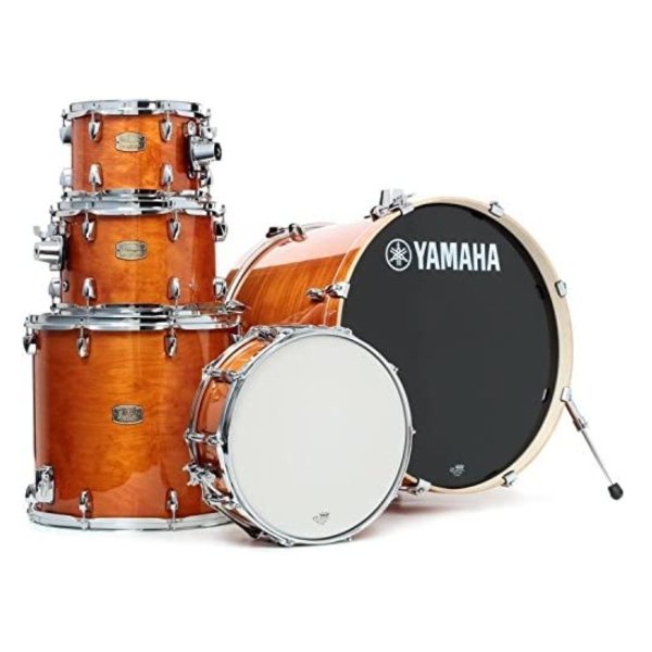 Yamaha 雅马哈 桦木五件鼓壳套装 22英寸低音鼓 蜜糖琥珀色