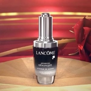 With Advanced Génifique Youth Activating Concentrate Serum @ Lancome