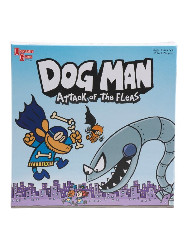Dog Man Attack Of The Fleas Board Game