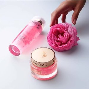 Lancôme官网 菁纯臻颜玫瑰系列热卖 看得见的玫瑰花瓣