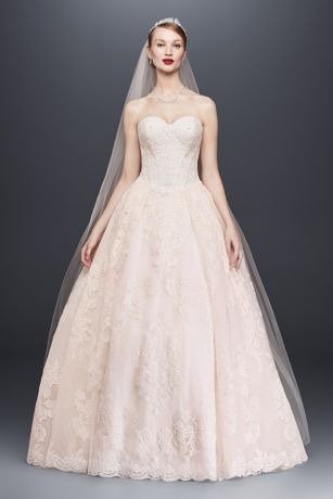 As-Is Wedding Ball Gown with Lace Appliques