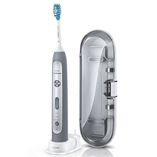 Flexcare Platinum Non-Connected Electric Rechargeable Toothbrush, Grey