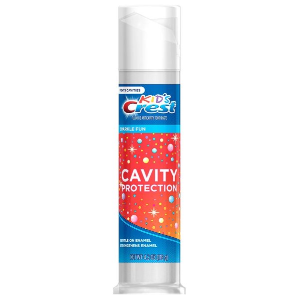 Cavity Toothpaste Pump Sparkle Fun