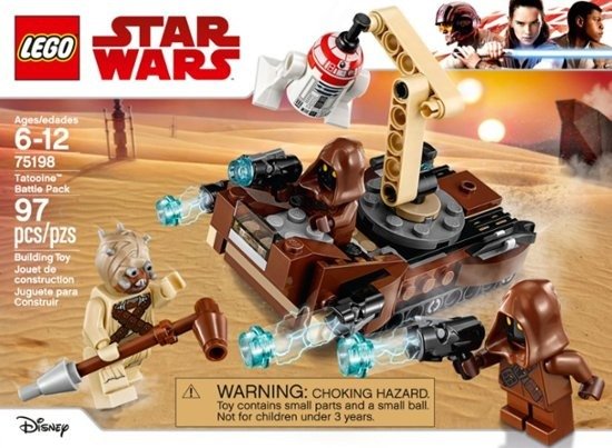 LEGO - Star Wars Tatooine Battle Pack 75198 - Brown
