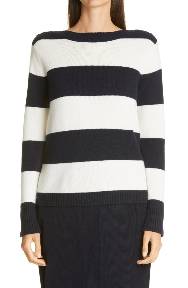 Pelota Stripe Wool & Cashmere Sweater
