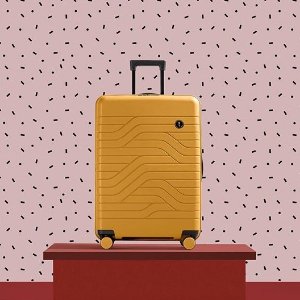 Bric's 21寸黄色硬壳登机行李箱促销