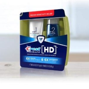 佳洁士Pro-Health HD美白牙膏2件套