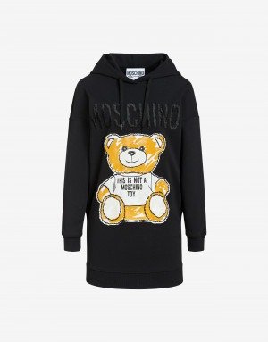 Jersey dress Brushstroke Teddy Bear - SS19 Ready-to-Bear - SS19 COLLECTION - Moods - Moschino | Moschino Shop Online