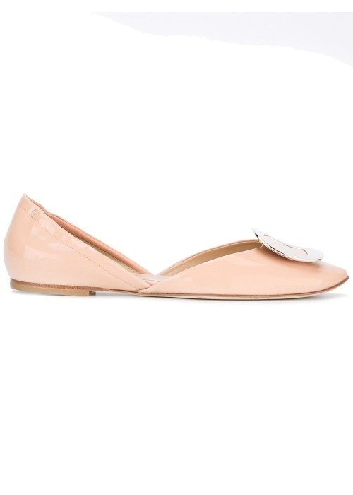 Chips Patent Leather Ballet Flat
