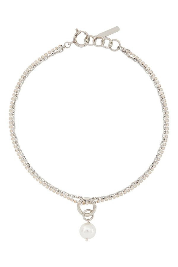 Silver Laura 珍珠项链