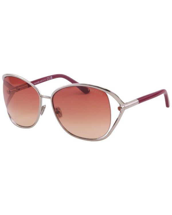 Women's Marta 62mm Sunglasses / Gilt