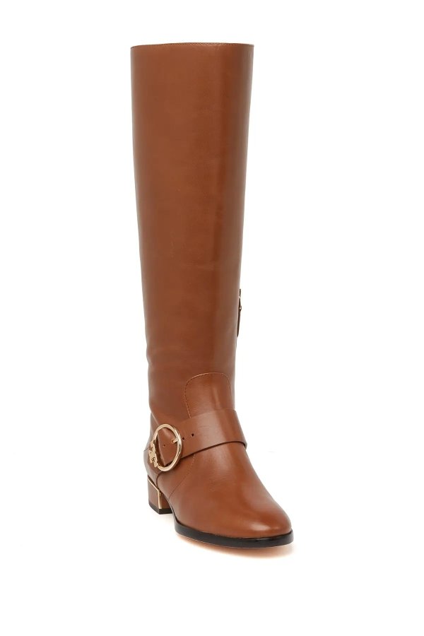 Sofia Buckled Riding Boot