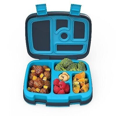Kids' Prints Leak-proof 5 Compartment Bento-Style Lunch Box Dinosaurs