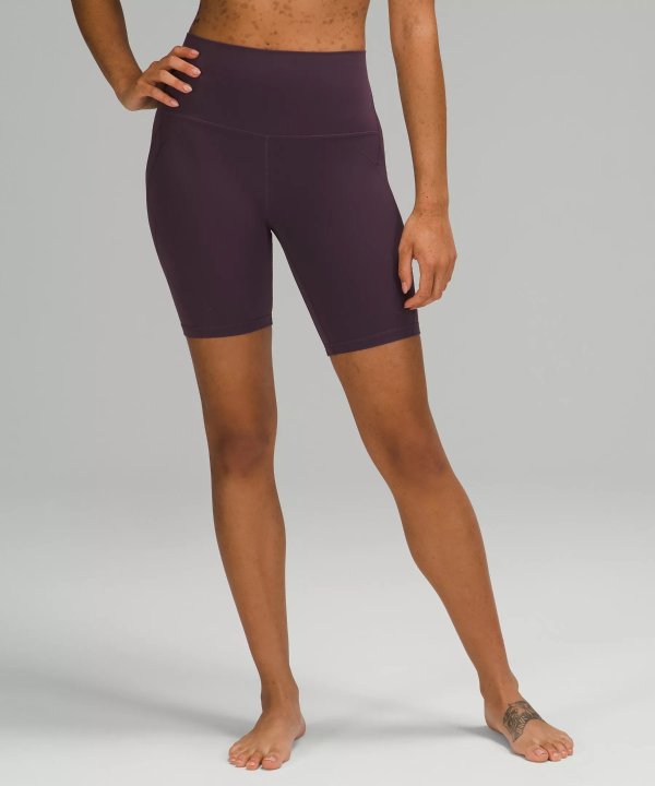 Nulu™ Fold High-Rise Yoga Short 8" | Women's Shorts | lululemon