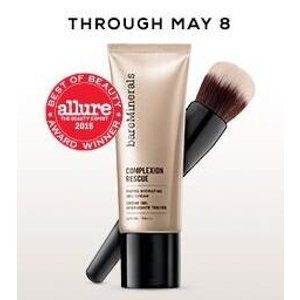 with any $65 purchase + Free Shipping! @Bare Minerals