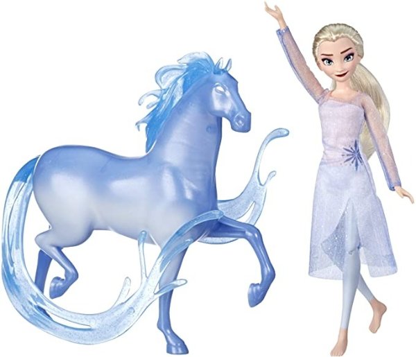 Disney Frozen Elsa Fashion Doll & Nokk Figure Inspired by Frozen 2