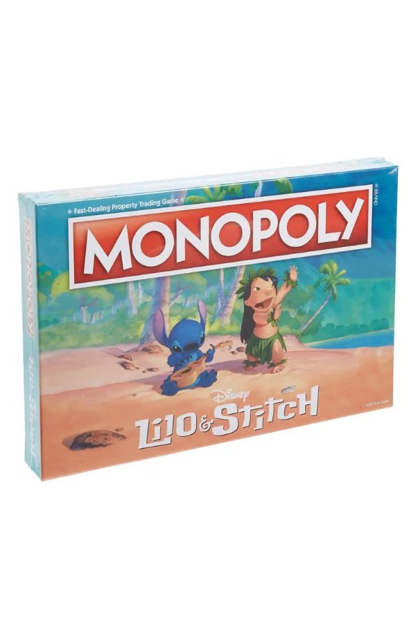x Disney 'Lilo & Stitch' Monopoly Board Game