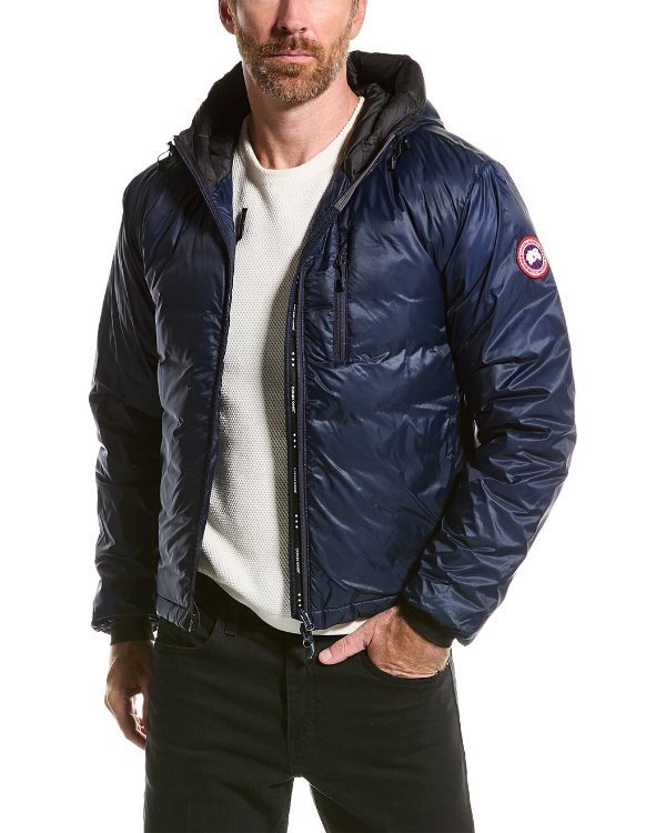 Lodge Hoody Fusion Fit Down Jacket