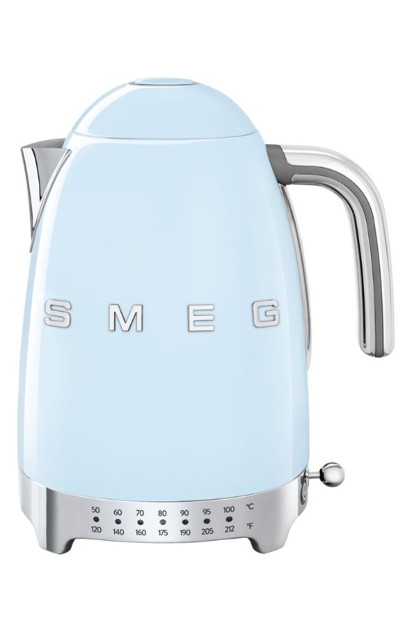 '50s Retro Style Variable Temperature Electric Kettle
