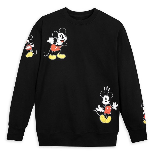 Mickey Mouse Expressions Pullover Sweatshirt for Adults | shopDisney