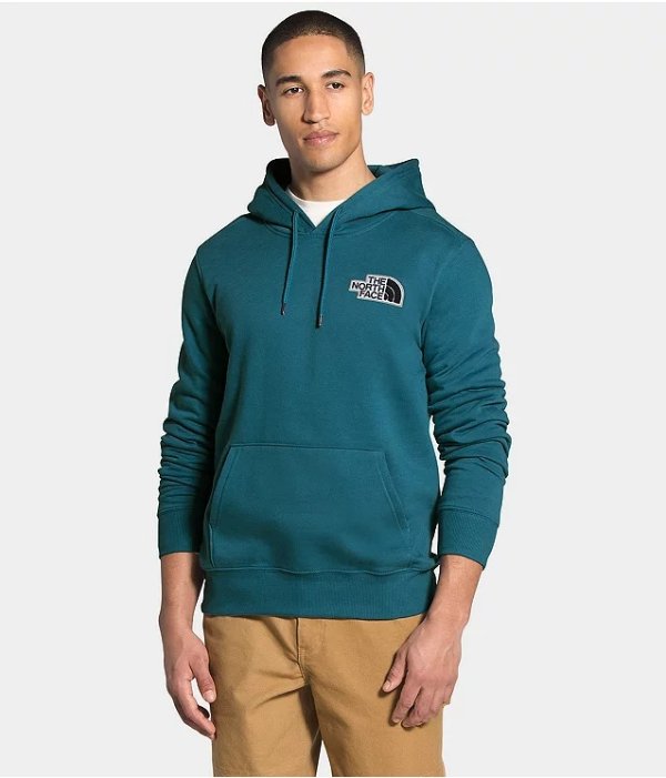 Men’s Patch Pullover Hoodie