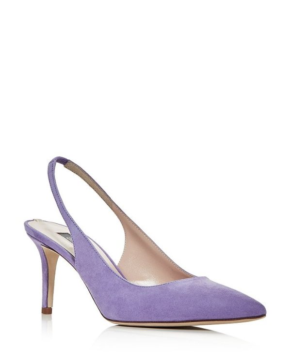 Women's Simplicity Slingback Pointed-Toe Pumps