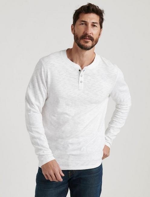 Long Sleeve Snap Henley | Lucky Brand