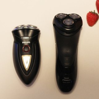 Philips Norelco 3100 电动剃须刀体验，附同品牌HQ6075使用对比