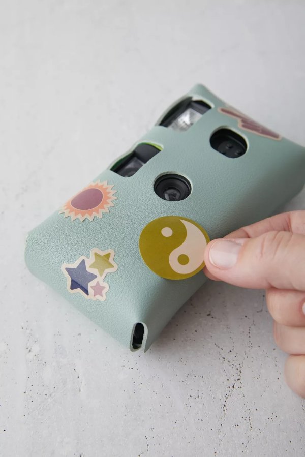 Disposable Camera Case & Sticker Pack