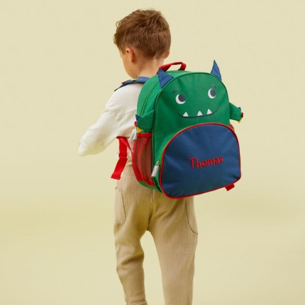 Personalized Monster Infant Backpack Welcome %1
