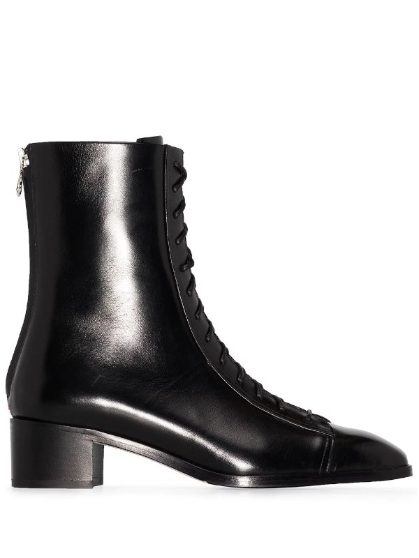 Noel 40mm leather ankle boots
