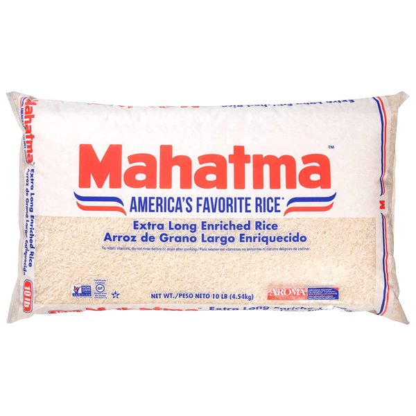 Extra-Long-Grain Rice 10-Pound Rice Bag, Gluten-Free and Non-GMO White Rice Bulk Bag, 1 Bag of Rice