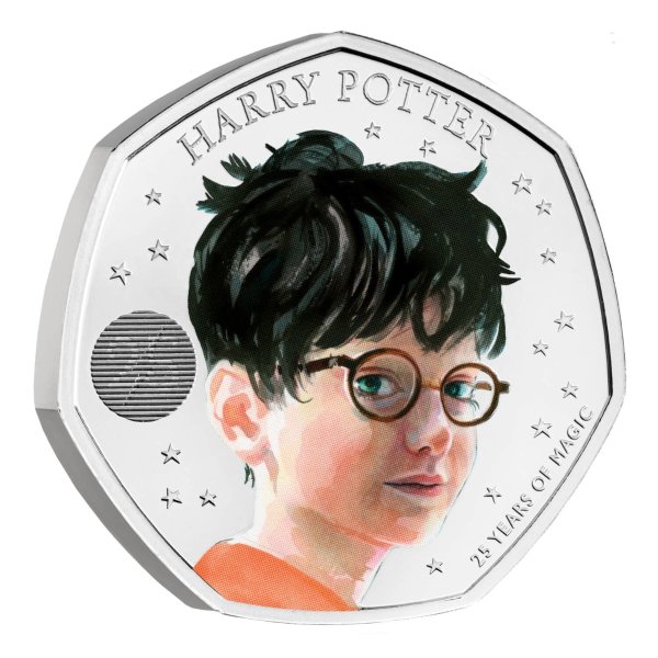 哈利波特+女王肖像 纪念币 2022