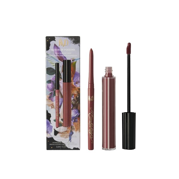 Queen of Poisons Full-Size Liquid Lipstick + Lip Liner Duo
