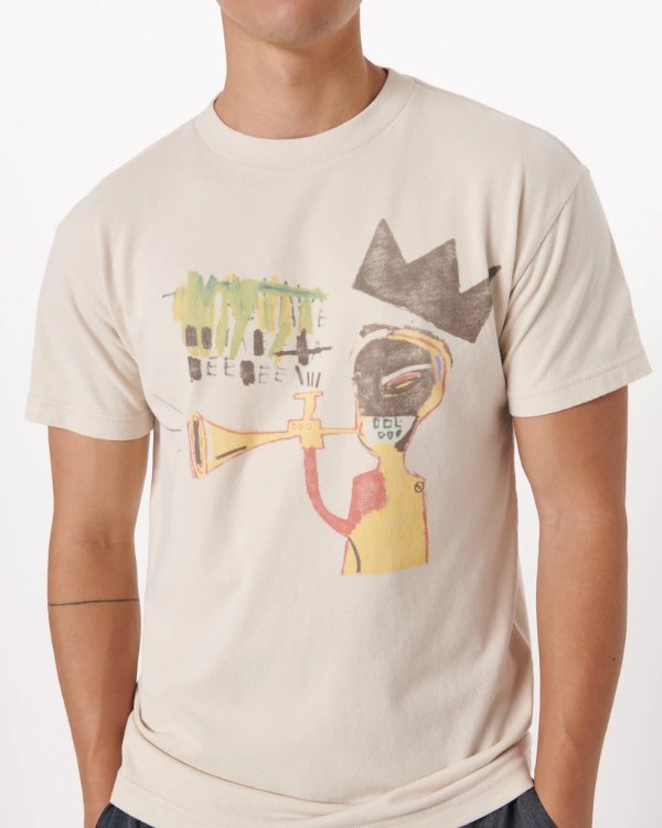 Men's Basquiat Graphic Tee | Men's New Arrivals | Abercrombie.com