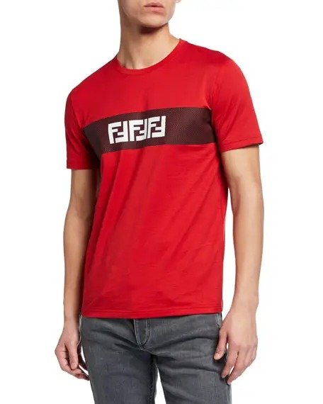 Men's FF Mesh Stripe T-Shirt