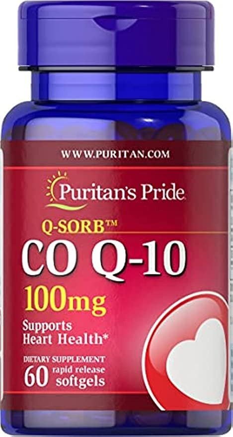 Puritan's Pride 普丽普莱 速释软胶囊，Q-Sorb 辅酶Q10 100毫克，60粒