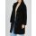 Camille black faux shearling coat