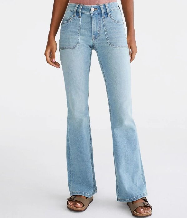 Flare Low-Rise Jean