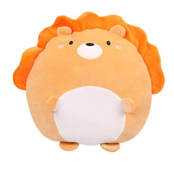 Soft Lion Plush Hugging Pillow