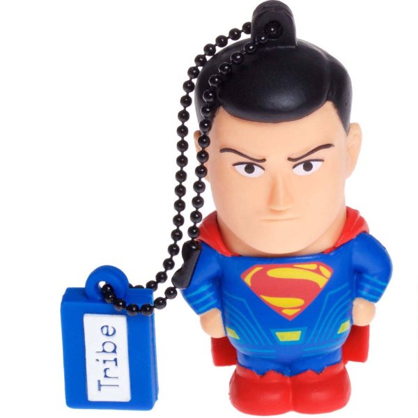 DC "Batman v Superman" Superman Collectible Figure -Tribe USB Flash Drive 16GB