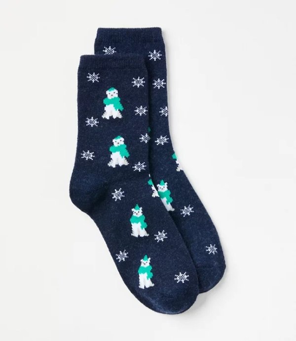 Polar Bear Cozy Socks | LOFT